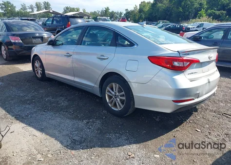 2015 Hyundai Sonata Se from USA, damaged, VIN 5NPE24AF6FH015737